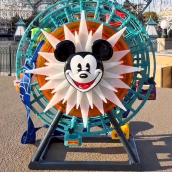 New Disney Parks Pixar Pal A Round Mickey Ferris Wheel Popcorn Bucket Disneyland - Picture 2 of 7